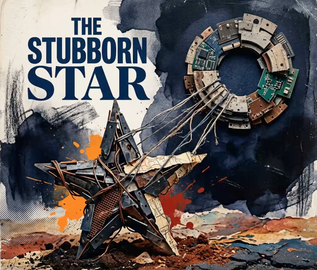 Creative Collab OS song-writing cover art, The Stubborn Star